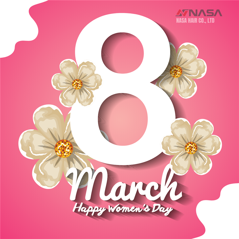 Congratulations on International Women's Day March 8th from NASAHAIR