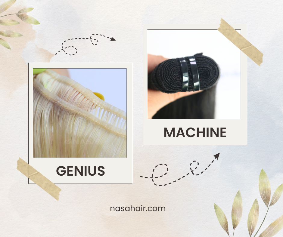 Comparison Between Genius Weft and Normal Weft/Machine Weft: Key Differences from Nasahair