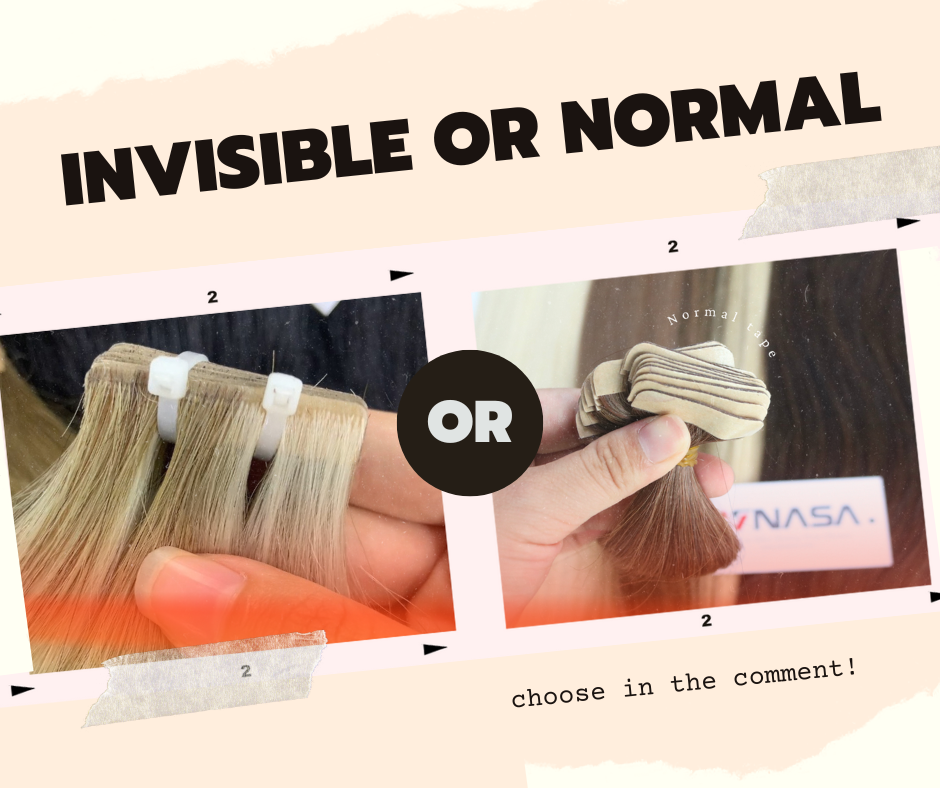 Comparison Between Invisible Tape and Normal Tape: The Best Choice from Nasahair
