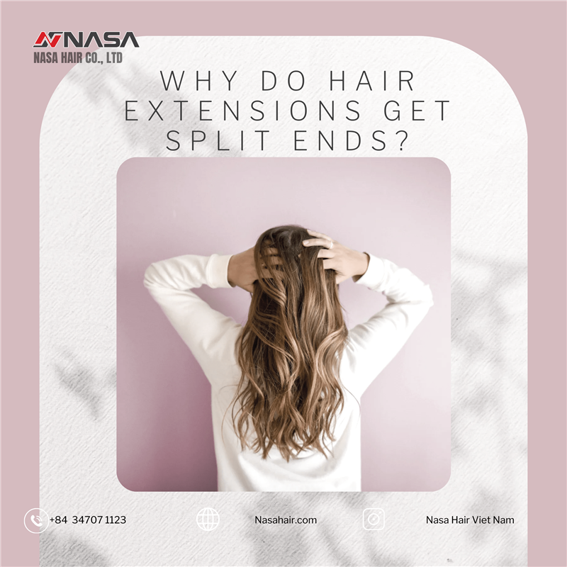 Why Do Hair Extensions Get Split Ends?