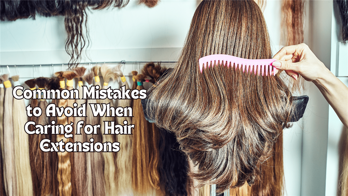 Common Mistakes to Avoid When Caring for Hair Extensions