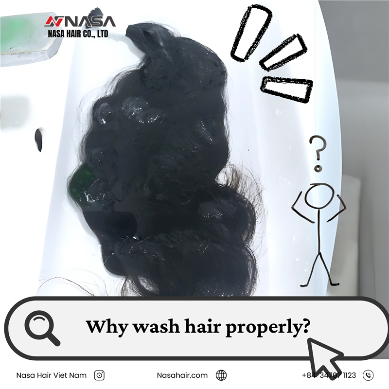 Reasons to wash hair extensions properly