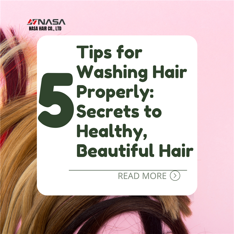 Tips for Washing Hair Properly: Secrets to Healthy, Beautiful Hair