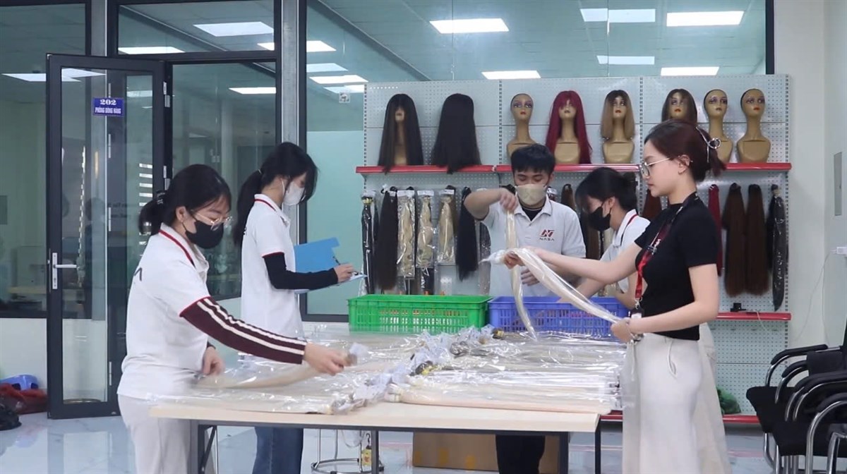 High-Quality Hair Production Process at Nasa Hair