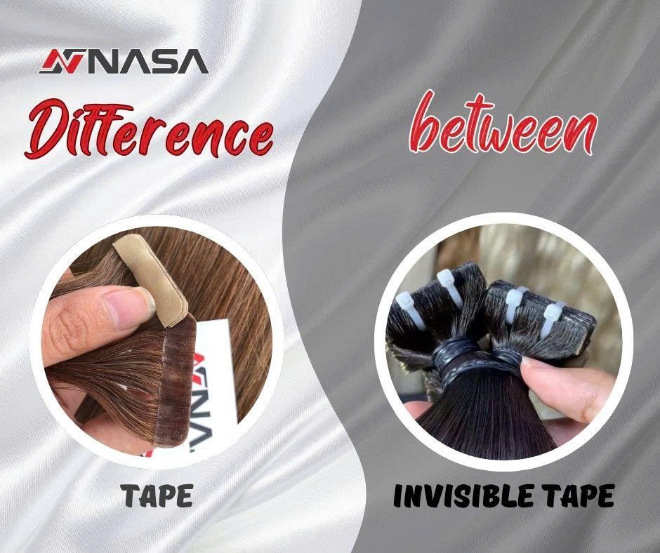Invisible Tape vs. Normal Tape Hair Extensions: Which One Should You Choose?