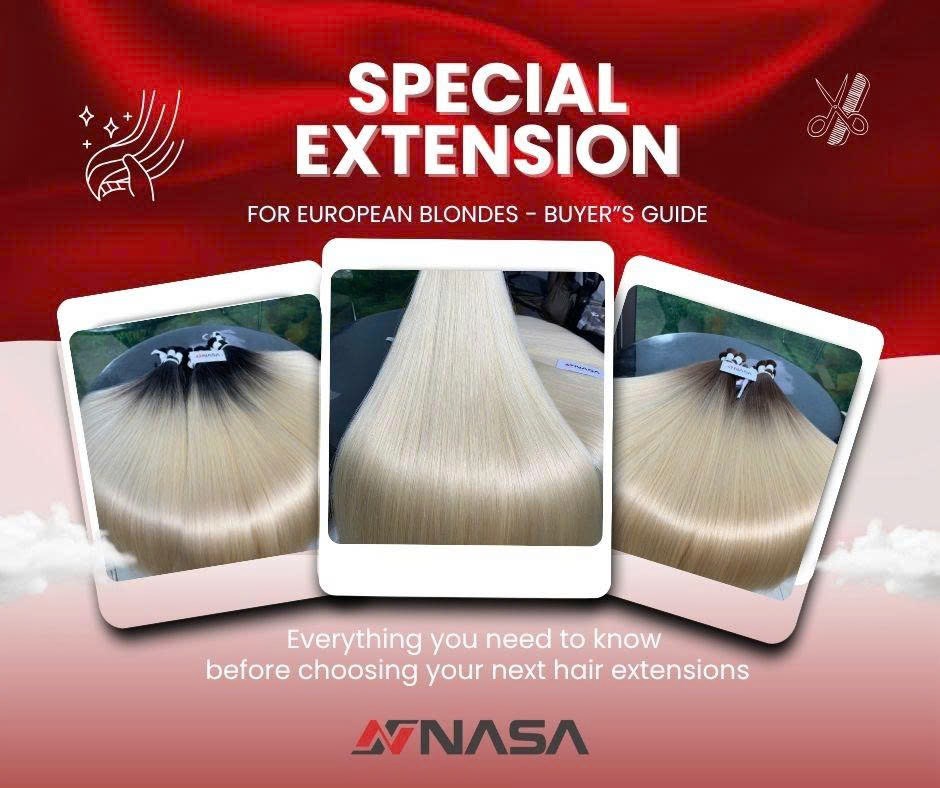 Why European Blondes Need Special Hair Extensions: A Buyer’s Guide