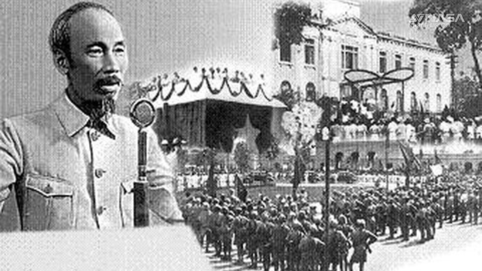 The day President Ho Chi Minh read the declaration of independence of the Socialist Republic of Vietnam